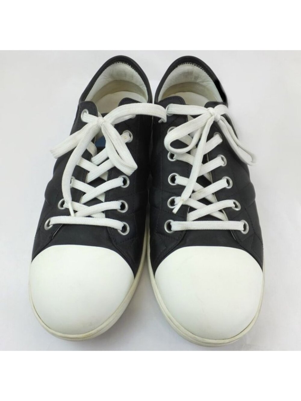 Louis Vuitton Low Cut Sneakers Black Size 7.5 - Picture 3 of 10